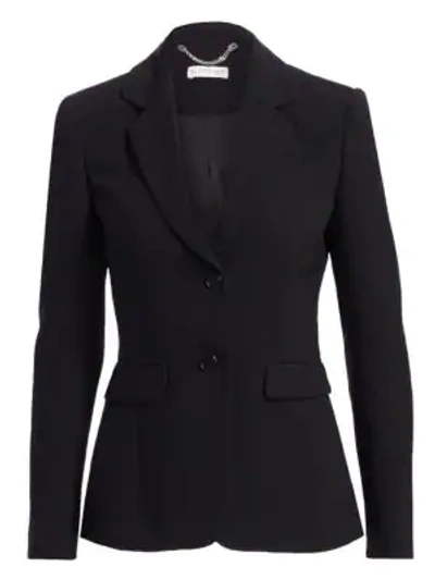 Shop Altuzarra Fenice Classic Suiting Jacket In Black