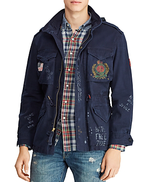 polo ralph lauren aviator navy jacket