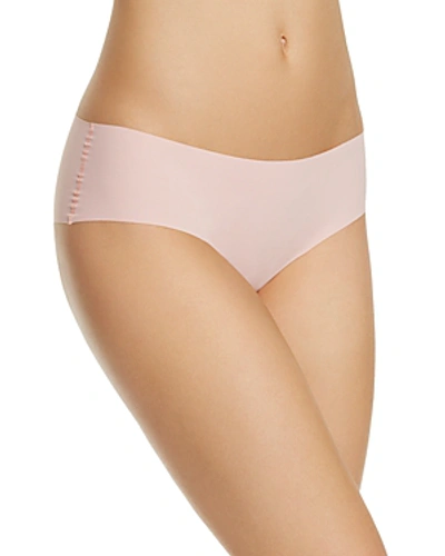 Calvin Klein Invisibles Seamless Hipster In Peach Glow