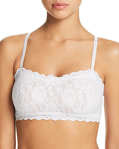 Shop Hanky Panky Signature Lace Spacer Bandeau Bralette In White