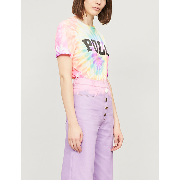 ralph lauren big fit tie dye shirt