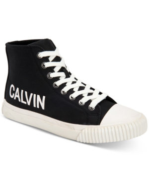 Calvin Klein Men's Iacopo Sneakers Men's Shoes In Black | ModeSens