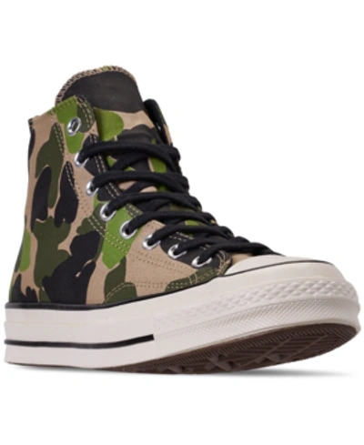 Shop Converse Men's Chuck Taylor 70 High Top Casual Sneakers From Finish Line In Candied Ginger/piquant Gr