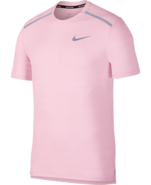 nike miler top pink