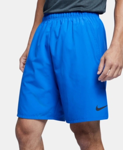 Shop Nike Men's Flex 8" Shorts In Royal Blue
