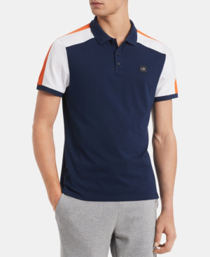 calvin klein pima cotton polo