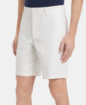 white carpenter shorts