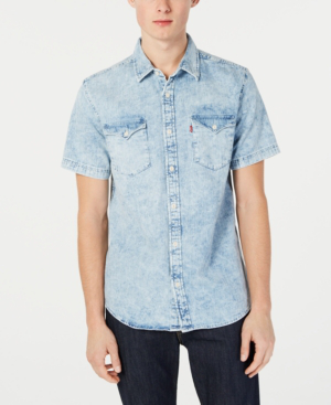 levi denim shirts for sale