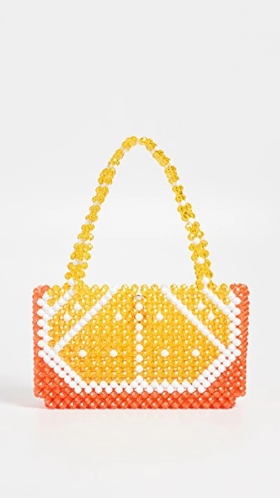 Shop Susan Alexandra Citrus Bag In Orange Multi