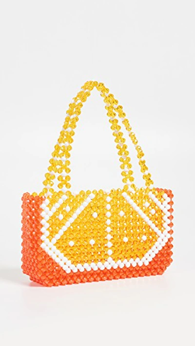 Shop Susan Alexandra Citrus Bag In Orange Multi