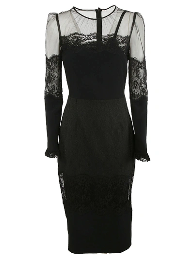 Shop Dolce & Gabbana Dress In Black