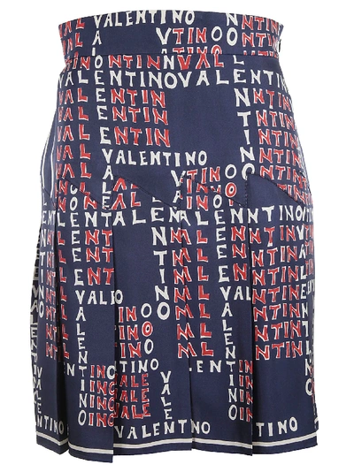 Shop Valentino Skirt In Multicolor