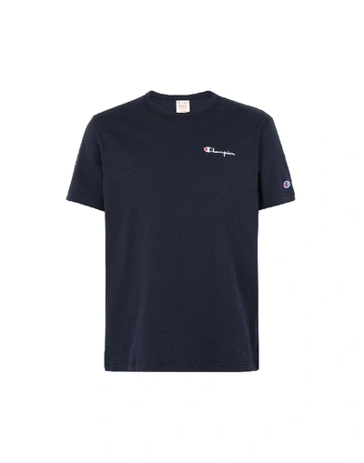 Shop Champion Sports T-shirt In Dark Blue