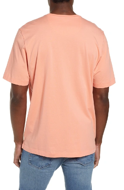 Shop Tommy Bahama 'new Bali Sky' Original Fit Crewneck Pocket T-shirt In Passion Peach