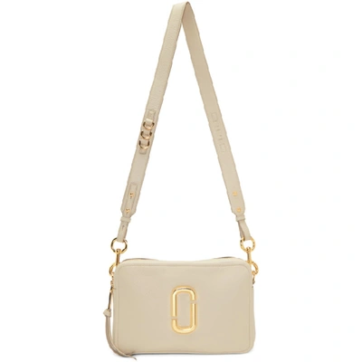 NWOT MARC JACOBS Softshot 27 Crossbody Bag Cream -Authentic $425