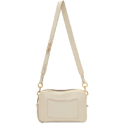 Shop Marc Jacobs Off-white Softshot 27 Bag