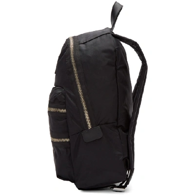 Shop Marc Jacobs Black Nylon Biker Backpack In 001 Black