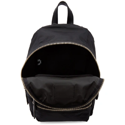 Shop Marc Jacobs Black Nylon Biker Backpack In 001 Black