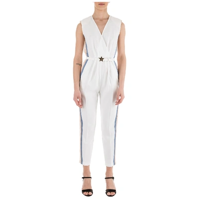 Shop Elisabetta Franchi Women's Jumpsuit Fashion In White