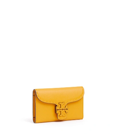 Shop Tory Burch Mcgraw Phone Wallet In Daylily