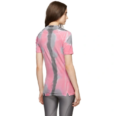Shop Alyx 1017  9sm Pink Nike Edition Camouflage Logo Sponge T-shirt In 123 Pinkcam