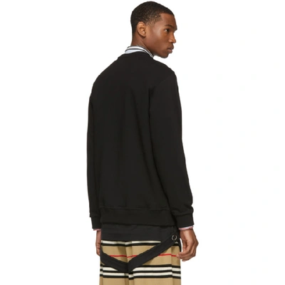 Shop Burberry Black Archive Campaign Sweatshirt