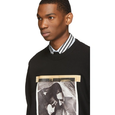 Shop Burberry Black Archive Campaign Sweatshirt