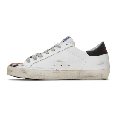 Shop Golden Goose White Flame Dama Superstar Trainers