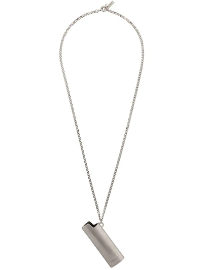 Shop Ambush Lighter Pendant Necklace - Metallic