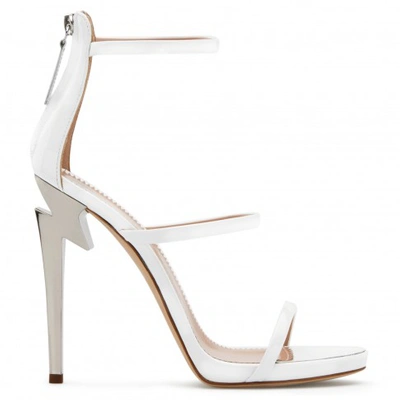 Shop Giuseppe Zanotti Harmony G-heel In White