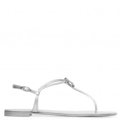 Shop Giuseppe Zanotti Hollie Crystal In Silver