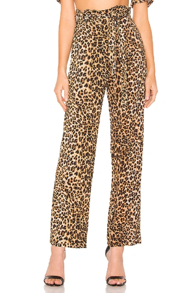 Shop Nanushka Luma Trouser In Ocelot