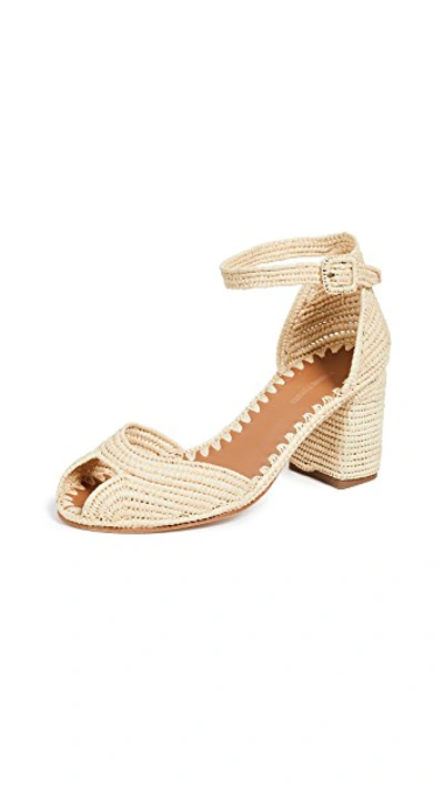 Shop Carrie Forbes Laila Sandals In Natural