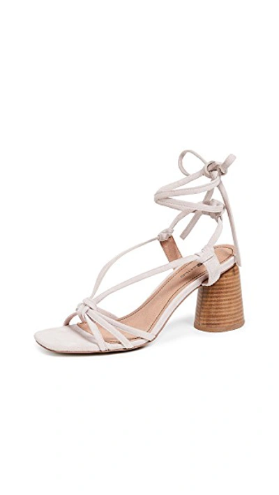 Shop Matiko Nina Strappy Sandals In Blush