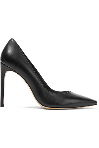 Shop Sophia Webster Rio Leather Pumps In Black