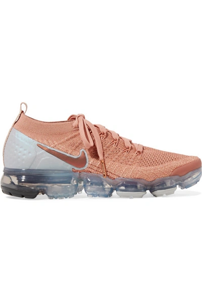 Shop Nike Air Vapormax 2 Flyknit Sneakers In Antique Rose