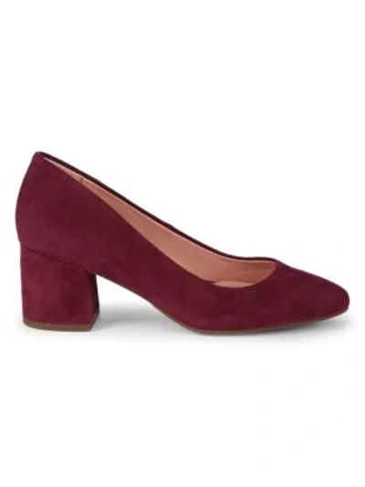 Taryn rose rochelle suede pumps online