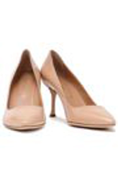 Shop Sergio Rossi Woman Patent-leather Pumps Neutral