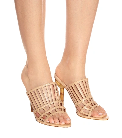 Shop Cult Gaia Ark Leather Sandals In Beige