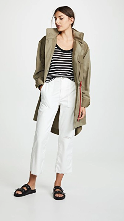 Shop Rag & Bone Kaye Chinos In Vintage White