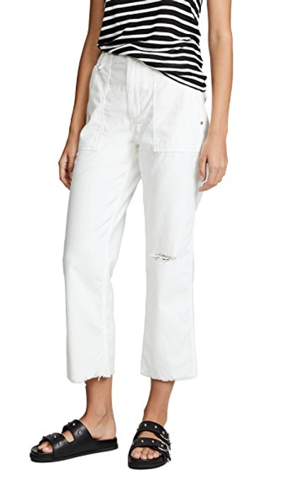 Shop Rag & Bone Kaye Chinos In Vintage White