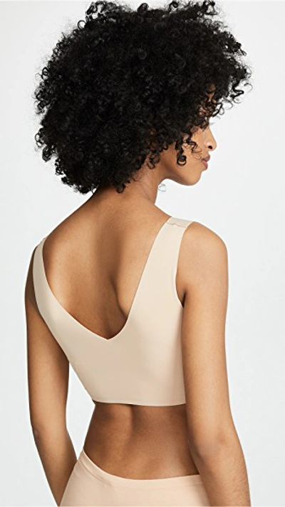 Shop Calvin Klein Underwear Lightly Lined V Neck Bralette Bare