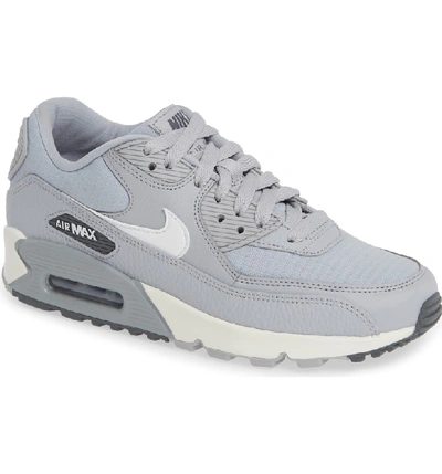 Shop Nike 'air Max 90' Sneaker In Wolf Grey/ White/ Dark Grey