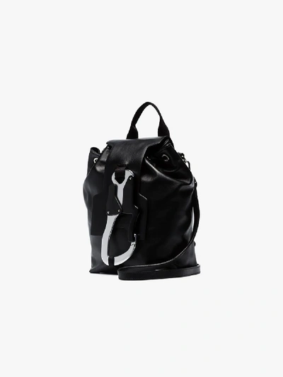 Shop Alyx 1017  9sm Black Baby Claw Leather Backpack