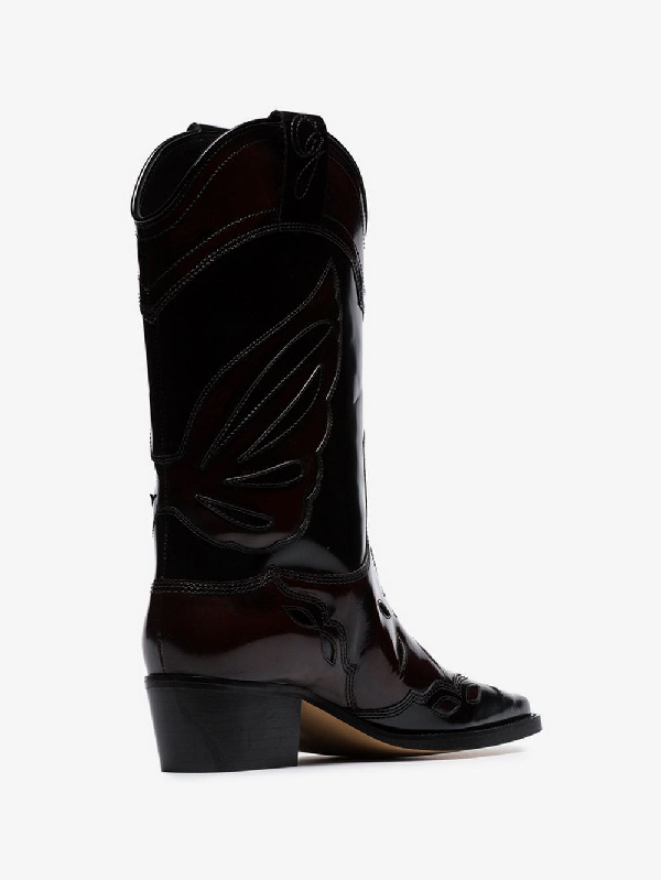 ganni marlyn cowboy boots