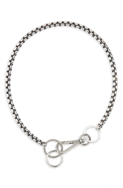 Shop Martine Ali Boxer Necklace In Silver