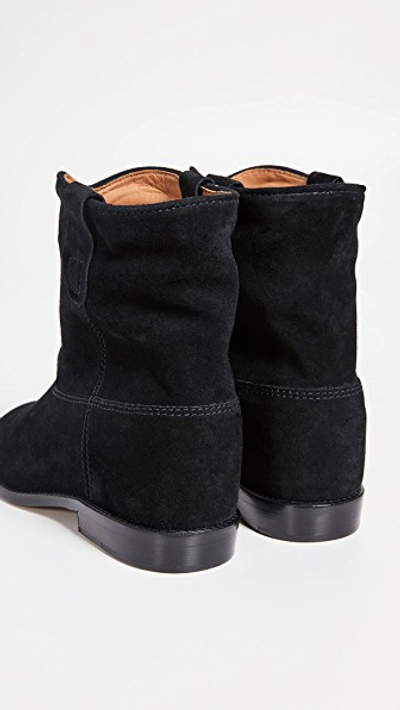 Shop Isabel Marant Crisi Boots In Black