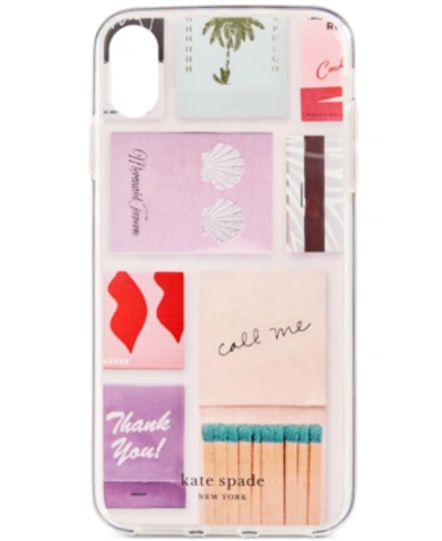 Shop Kate Spade New York Matches Iphone Xs Max Case In Multi
