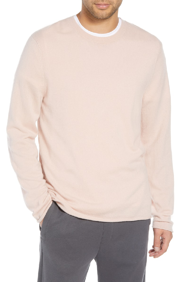 mens pink cashmere sweater