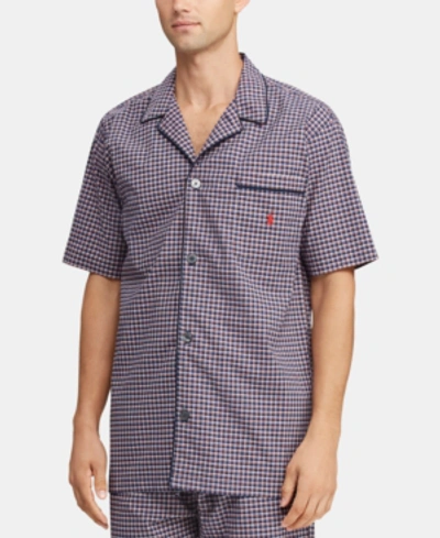 Shop Polo Ralph Lauren Men's Plaid Pajama Shirt In Allen Plaid